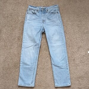 Levi’s Wedgie Straight Light Blue Jeans